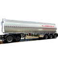 Oil transport tank semi trailer fuel delivery tankers